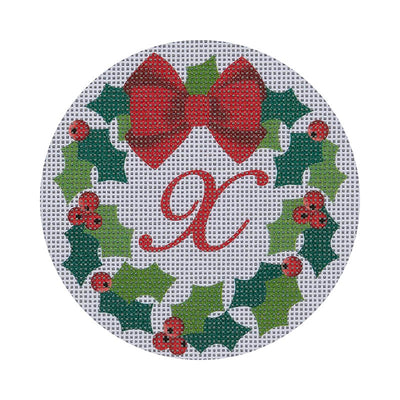 CHRW-X* Monogram Wreath X