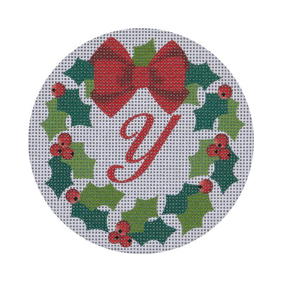 CHRW-Y* Monogram Wreath Y