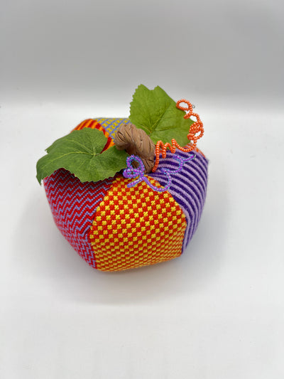CS107 3D Patchwork Pumpkin – large