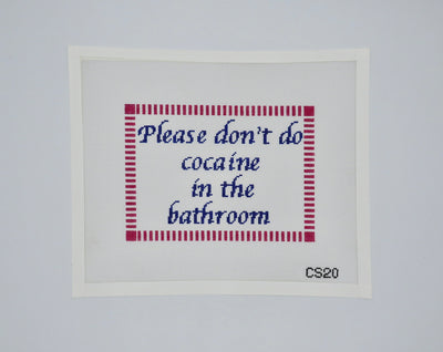 CS20 Please Don't Do Cocaine in the Bathroom
