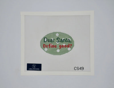 CS49 Dear Santa, Define Good