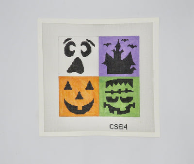 CS64 Square Halloween Faces