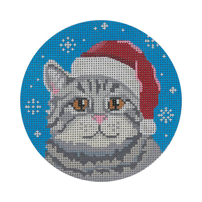 CT02 Grey Tabby Santa