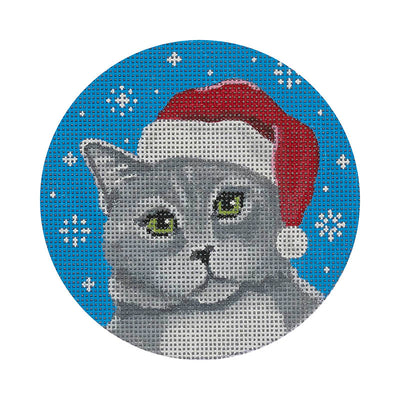 CT03 Grey Cat Santa