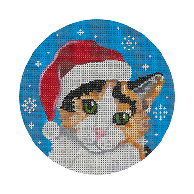 CT04 Calico Cat Santa