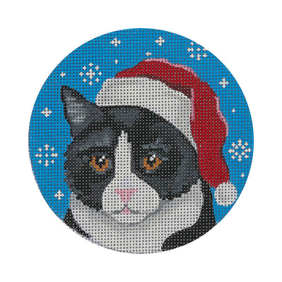 CT06 Tuxedo Cat Santa