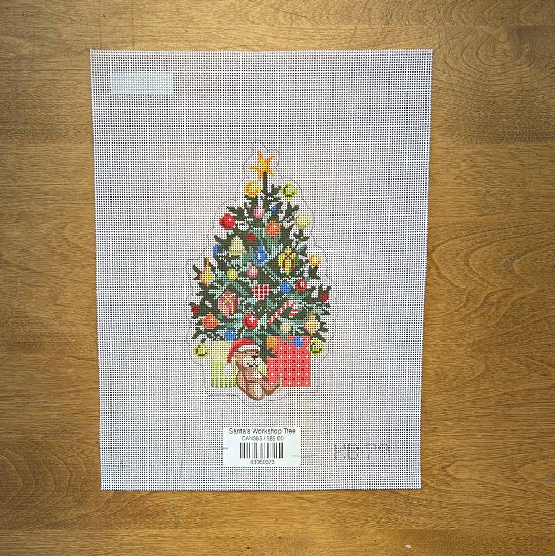 Santa's Workshop Tree – The Needlepoint Clubhouse