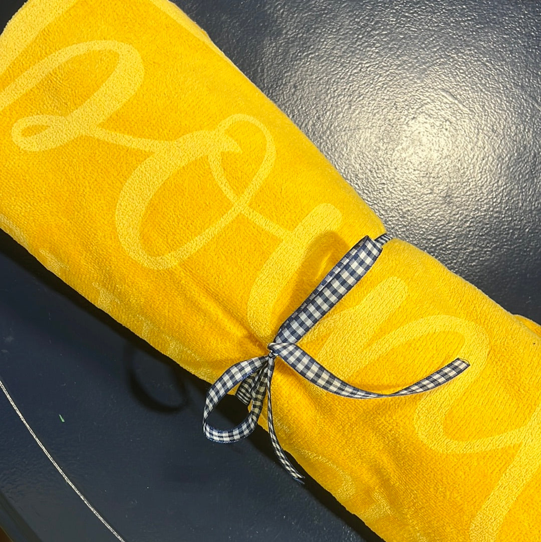 NPCH Beach Towel – The Needlepoint Clubhouse