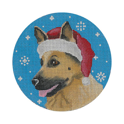DG06 German Shepard Santa