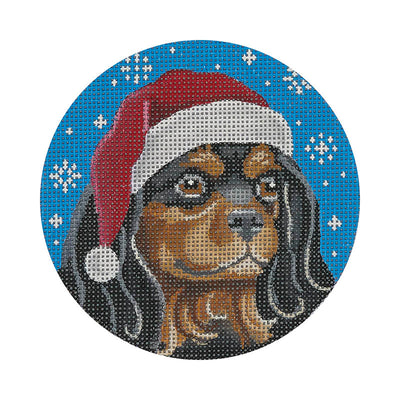 DG20 Black and Tan Cavalier Santa
