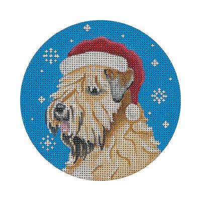DG22 Wheaten Terrier Santa