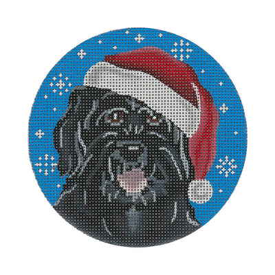 DG32 Portuguese Water Dog Santa