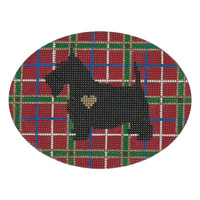 DGS06 Plaid Silhouette Scotty