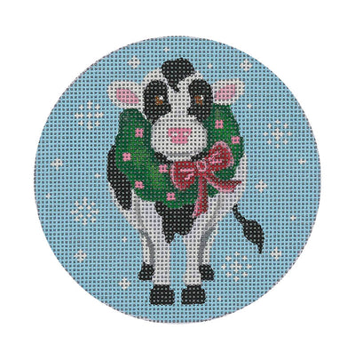 FA04 Cow w/Wreath