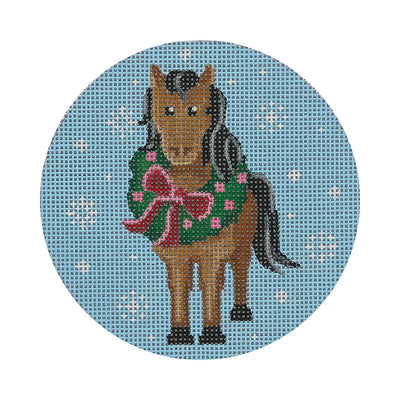 FA05 Horse w/Wreath
