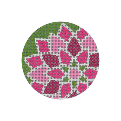 FL10* 3" dia Graphic flower, Pink
