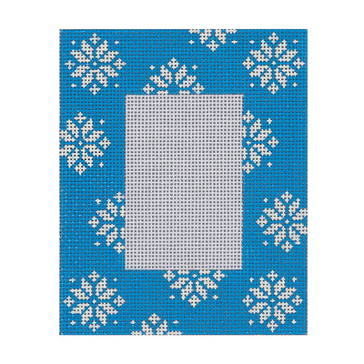 FR07 Blue Snowflake Frame