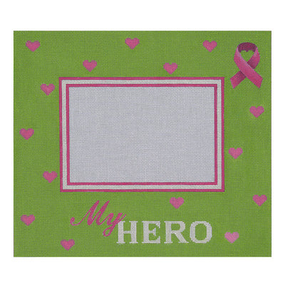 FR08 My Hero Pink Ribbon Frame