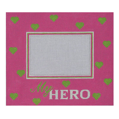 FR09 My Hero Pink w/Pink Hearts Frame