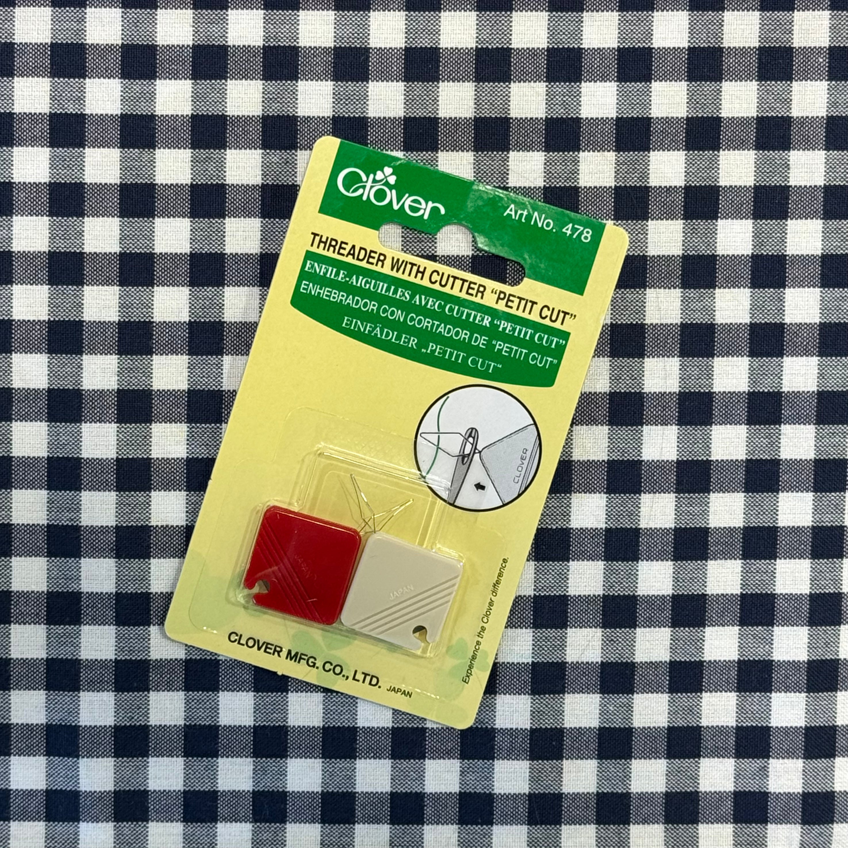 Clover Petit Cut Needle Threader – The Needlepoint Clubhouse