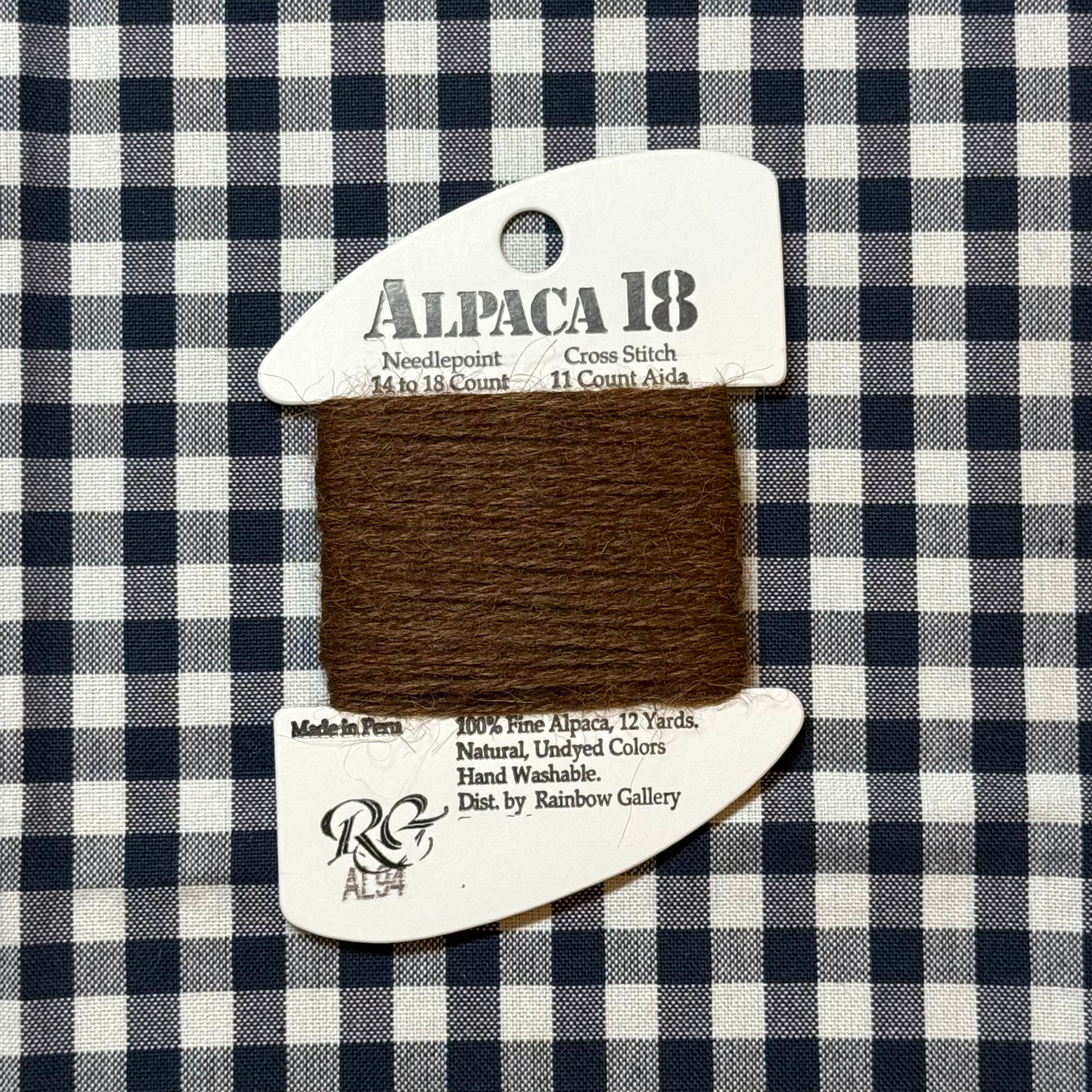 AL94 Hazelnut | Alpaca – The Needlepoint Clubhouse