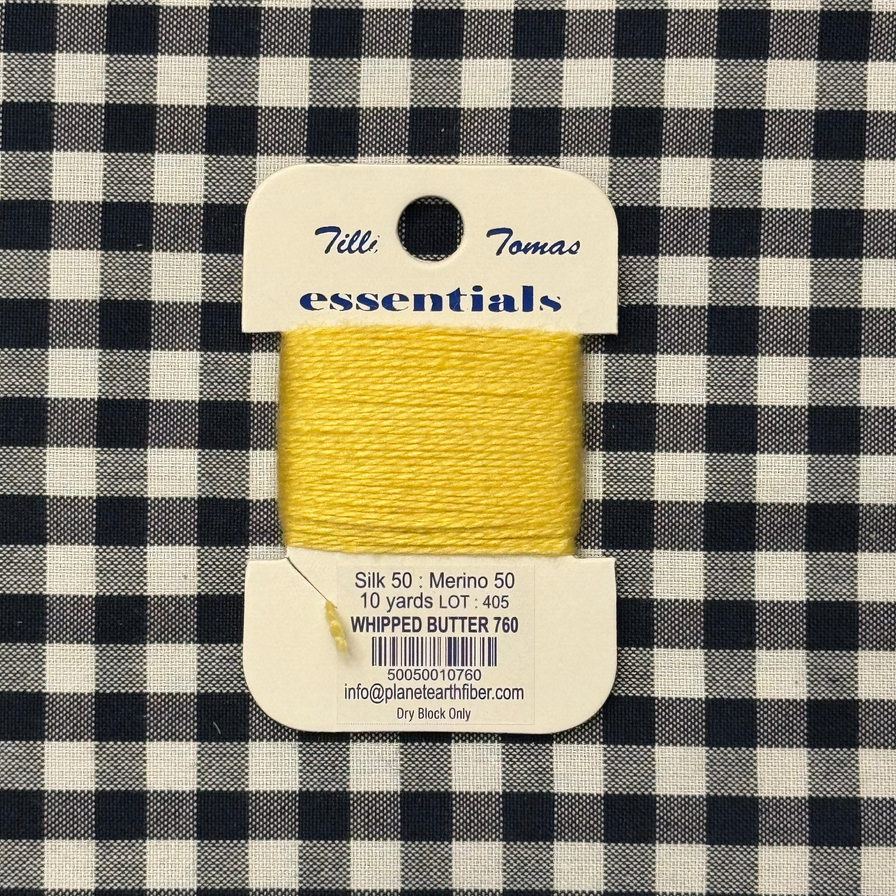Essentials Thread 760 Whipped Butter | Essentials – Premium Needlepoint ...