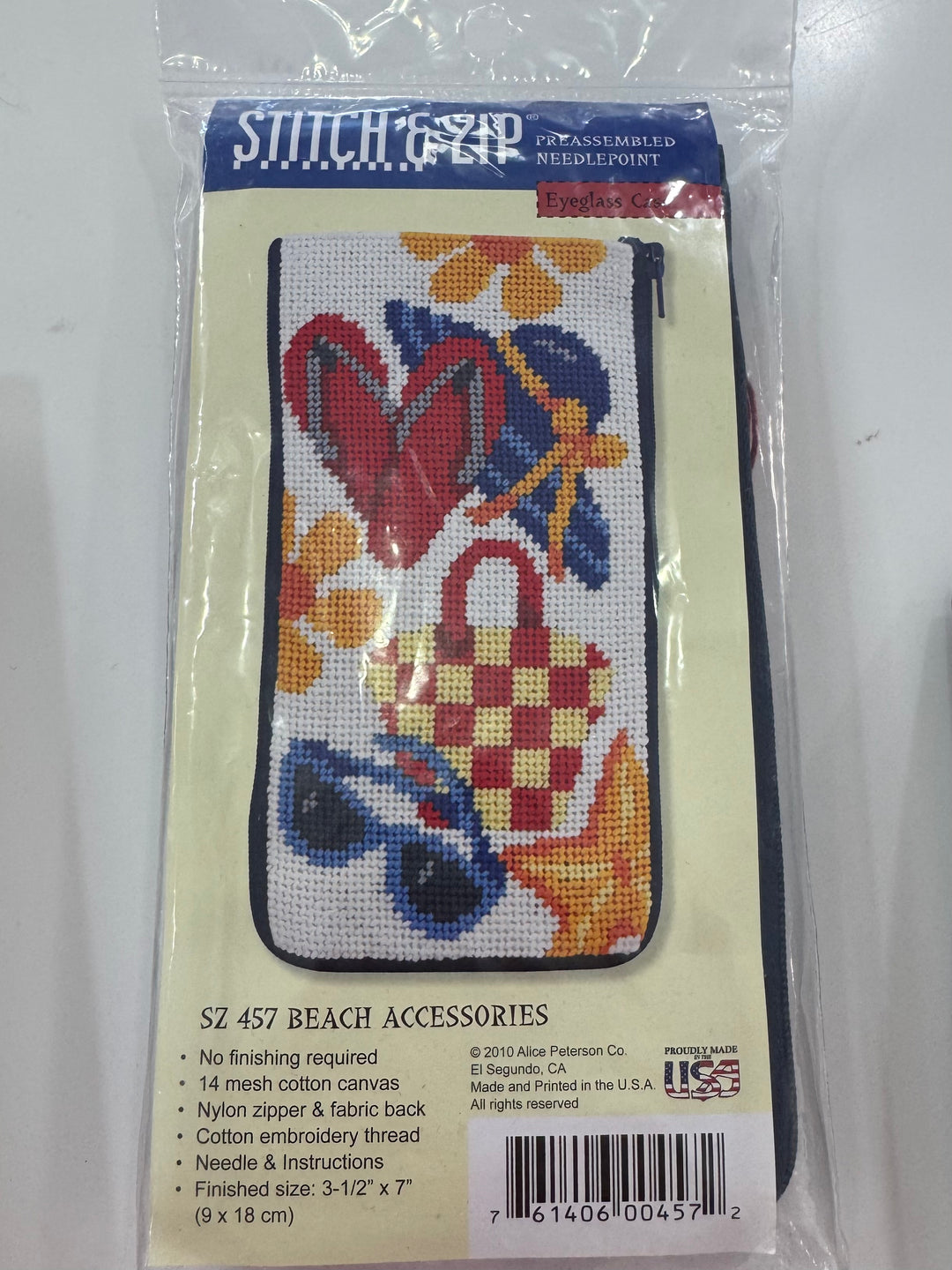 Beach Accessories Eyeglass Case | Alice Peterson Stitch & Zip