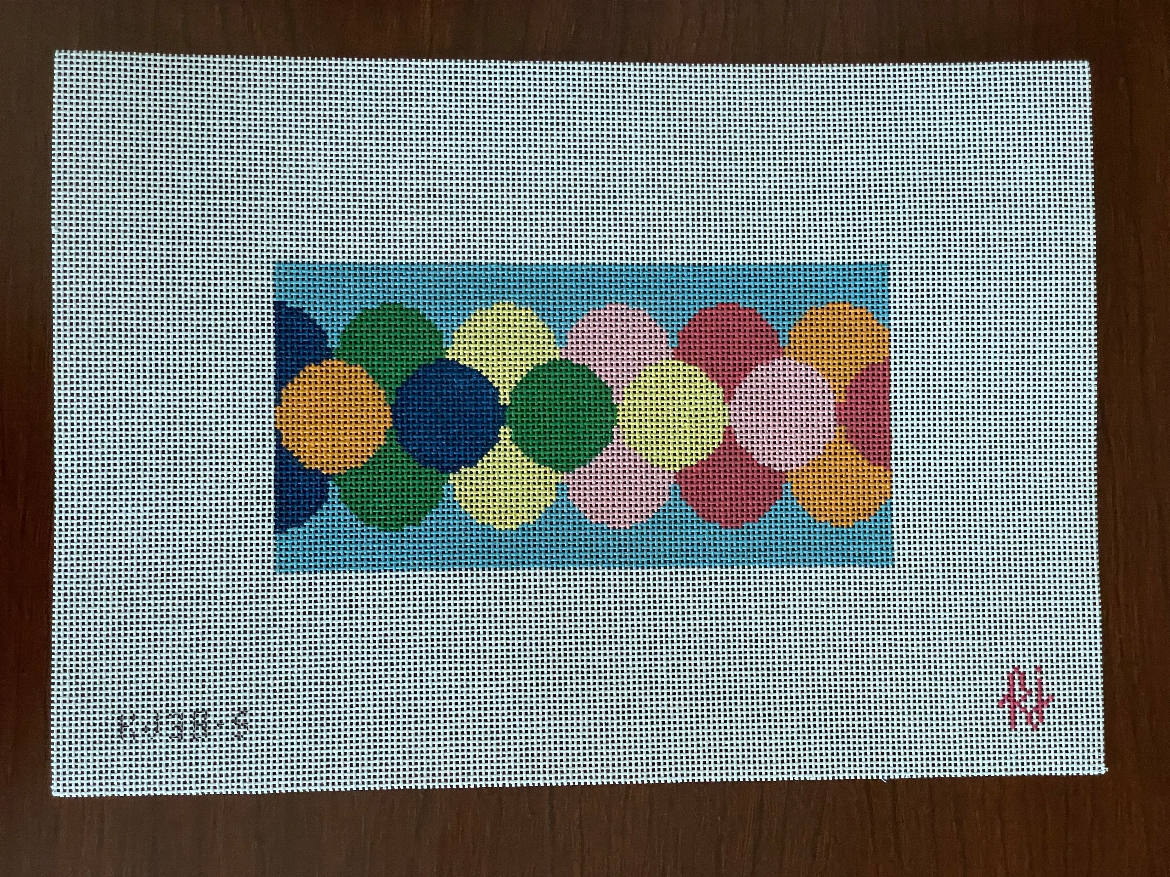 Spring Clamshell Insert – The Needlepoint Clubhouse