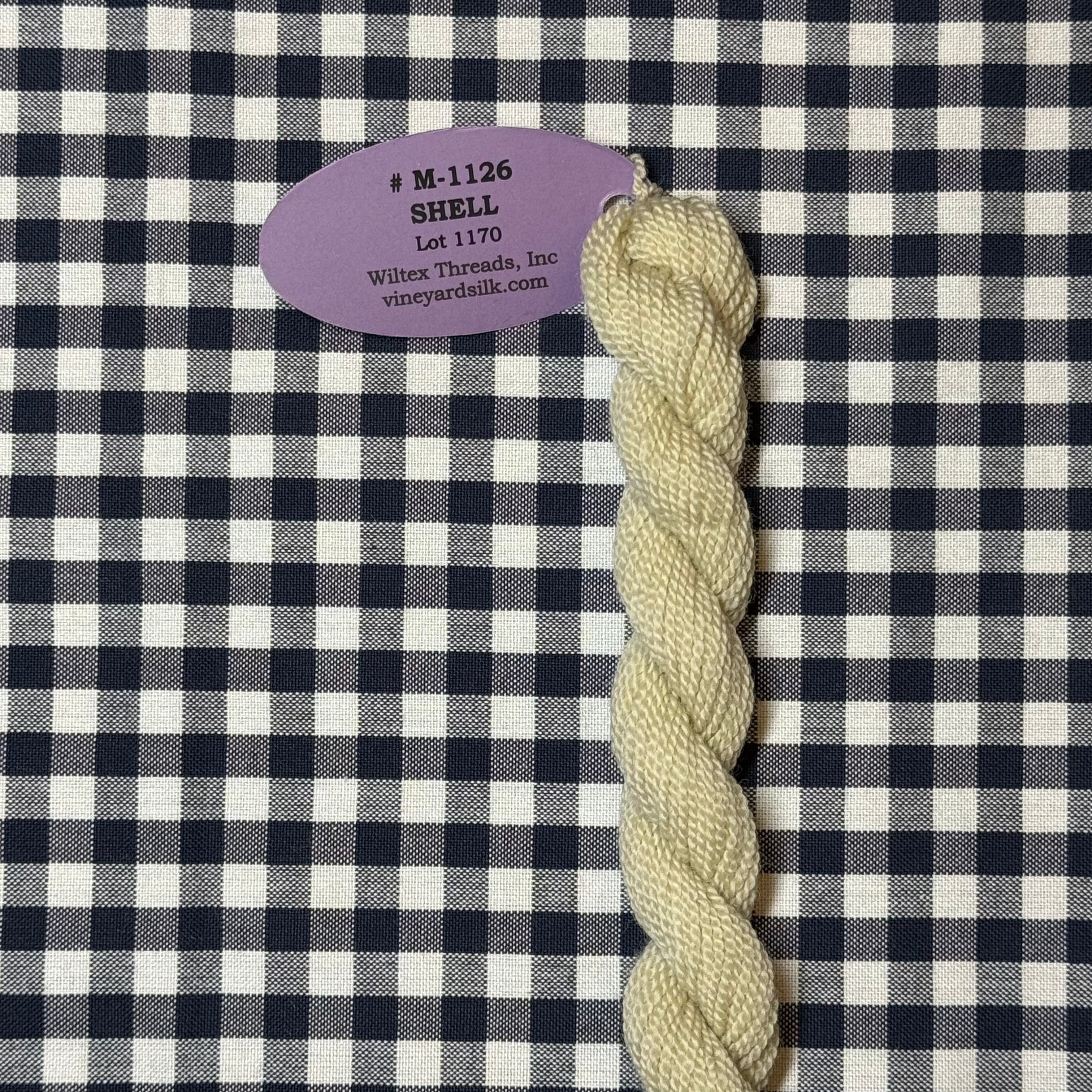 M-1126 Shell | Vineyard Merino Wool – The Needlepoint Clubhouse