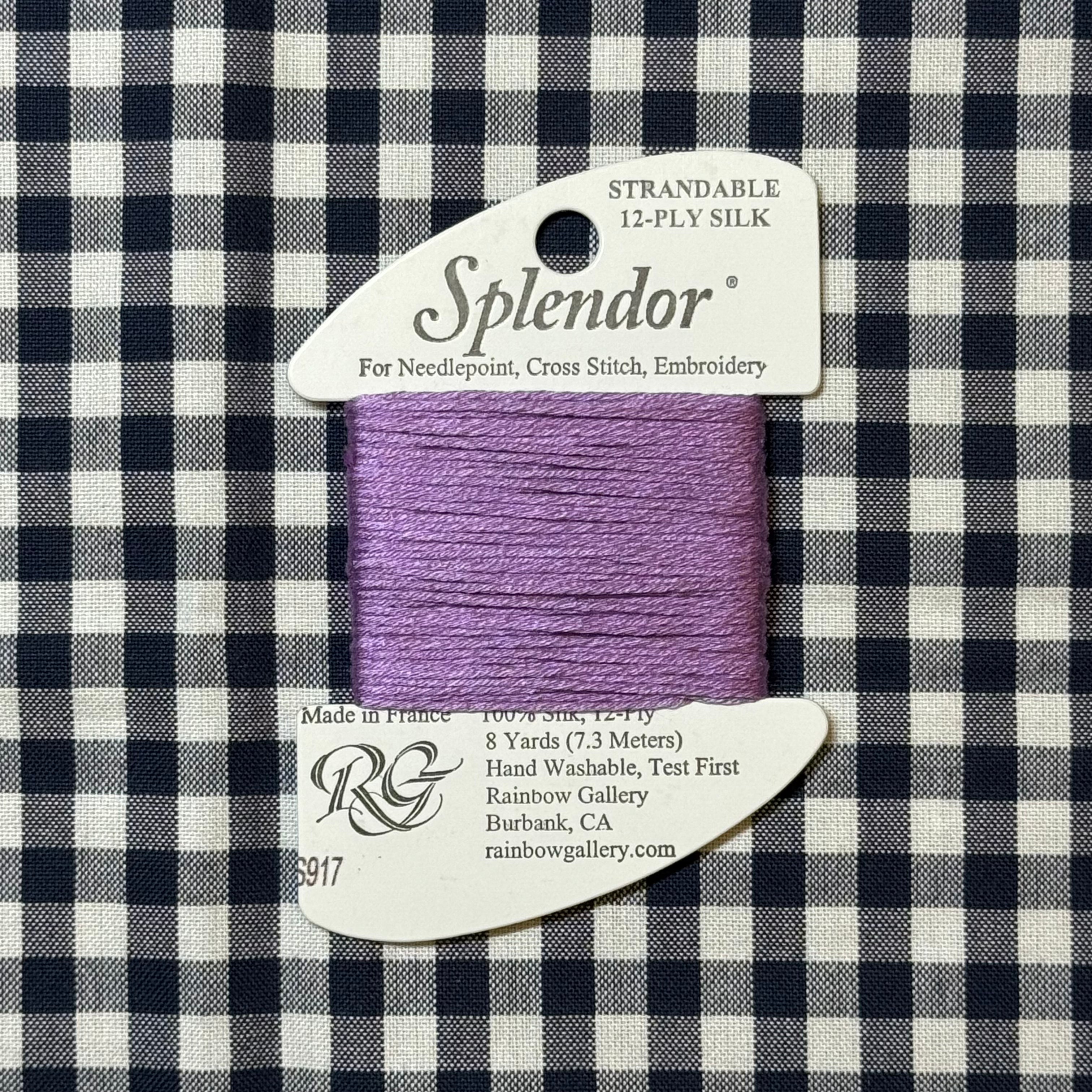S917 Lite Antique Violet | Splendor – The Needlepoint Clubhouse