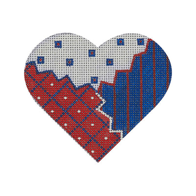 HT12 Red, White & Blue Patchwork