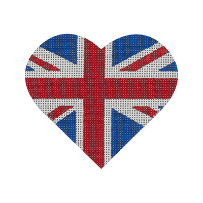 HT14 British Flag Heart