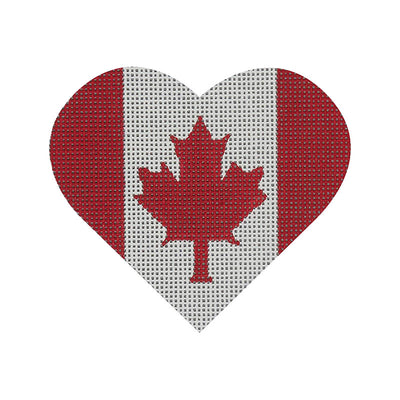 HT16 Canandian Flag Heart