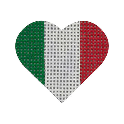 HT18 Italian Flag Heart