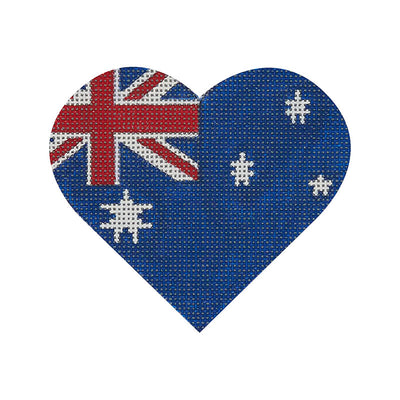 HT21 Australian Flag Heart