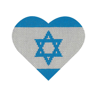 HT22 Israel Flag Heart