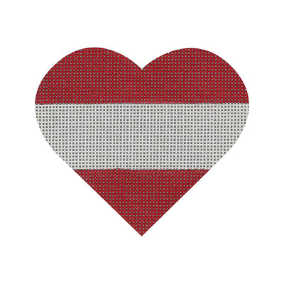 HT35 Austria Flag Heart