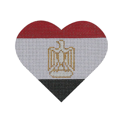 HT36 Egyptian Flag Heart