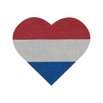 HT39 Netherlands Flag Heart