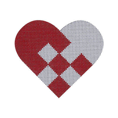 HT53 Nordic Criss-Cross Red & White