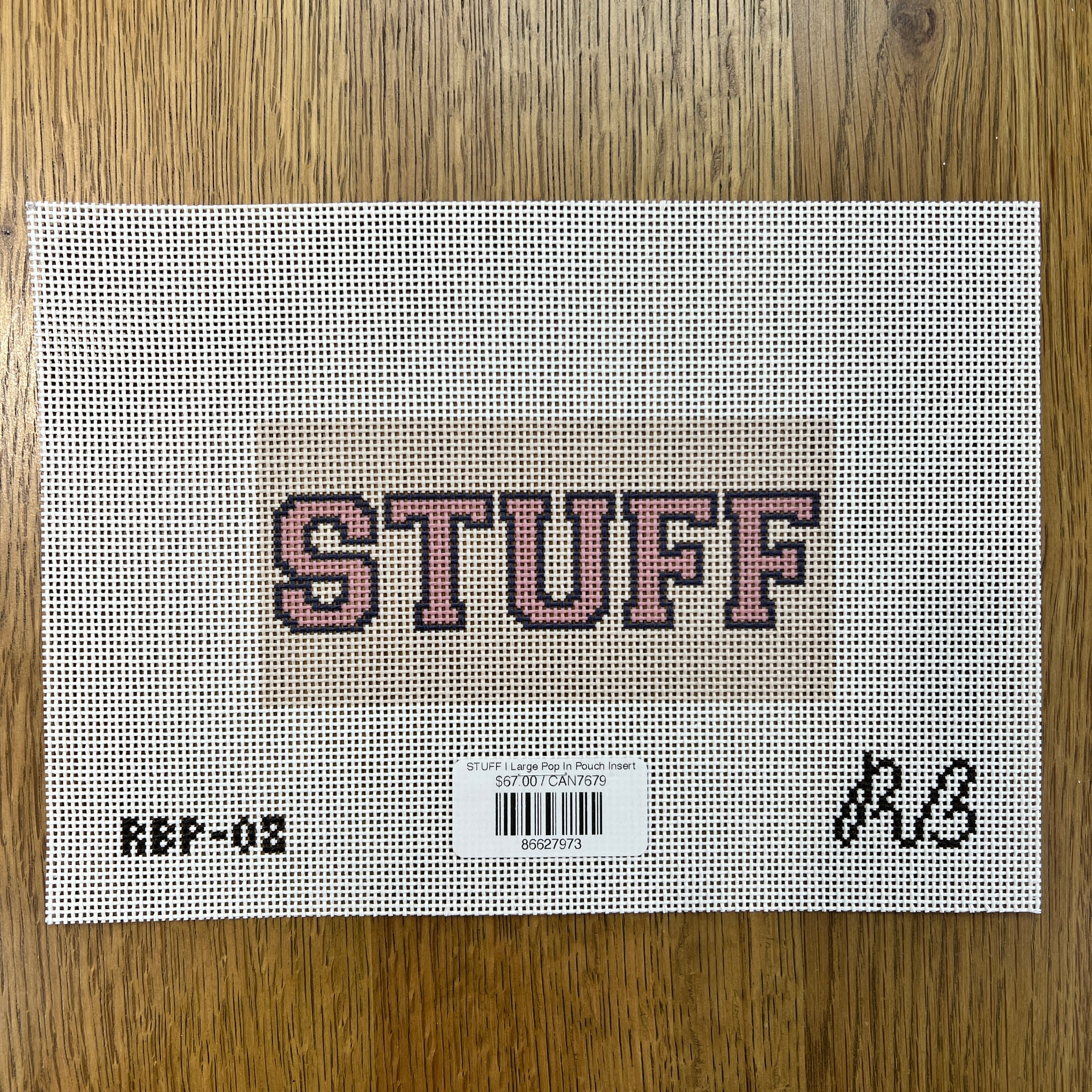 Stuff Box Insert STUFF | Large Pop In Pouch Insert – The Needlepoint Clubhouse