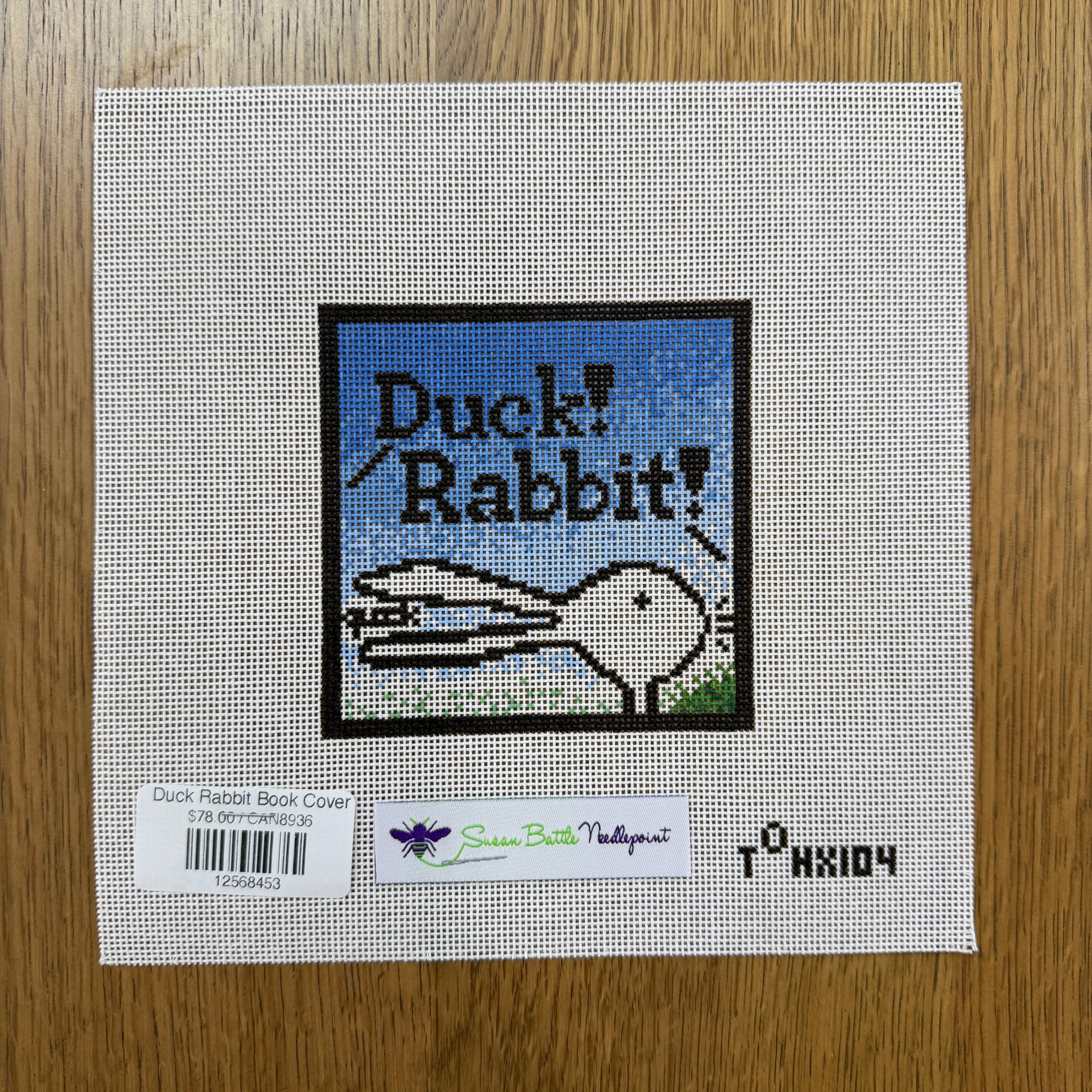 Duck Rabbit Book Cover – The Needlepoint Clubhouse