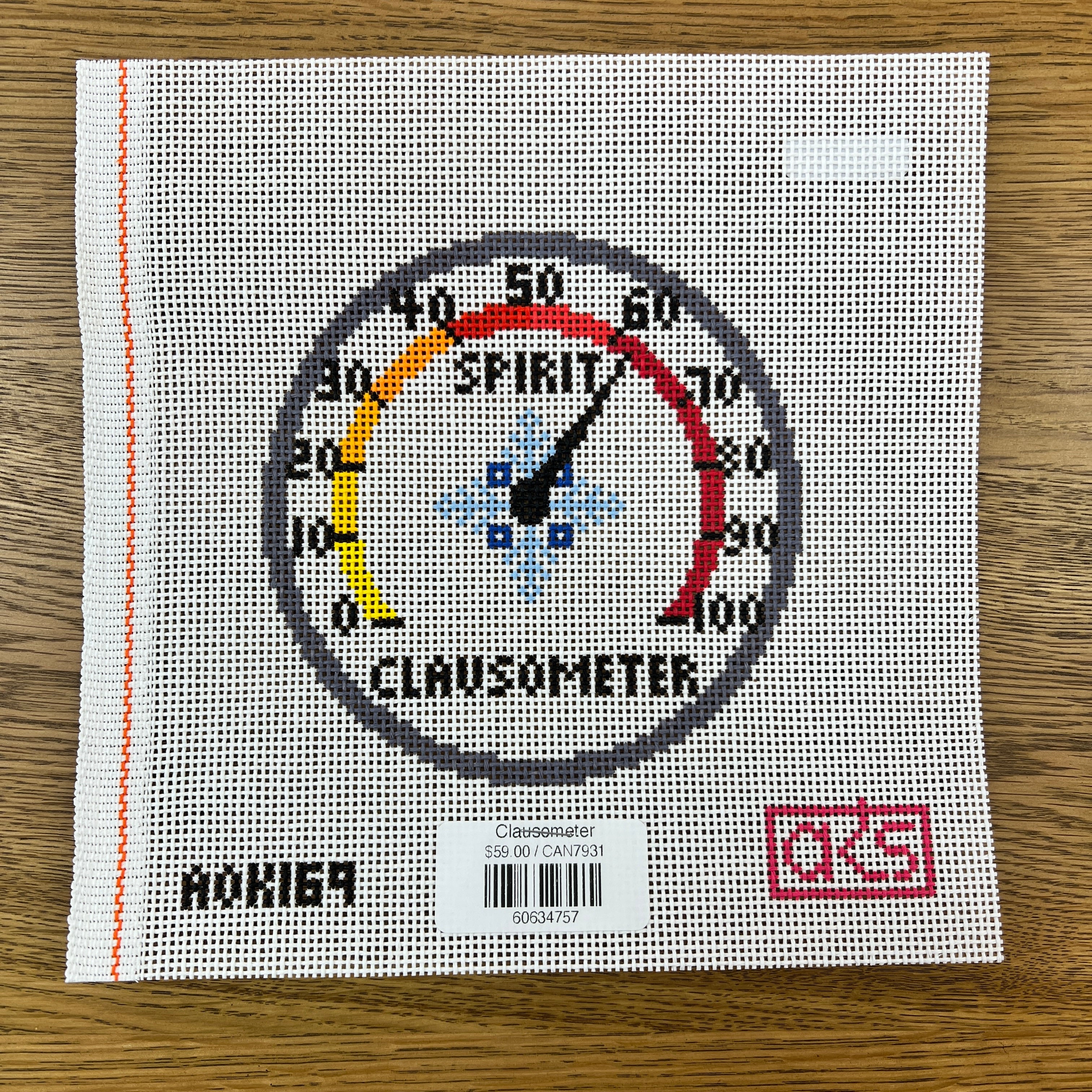 Clausometer – The Needlepoint Clubhouse