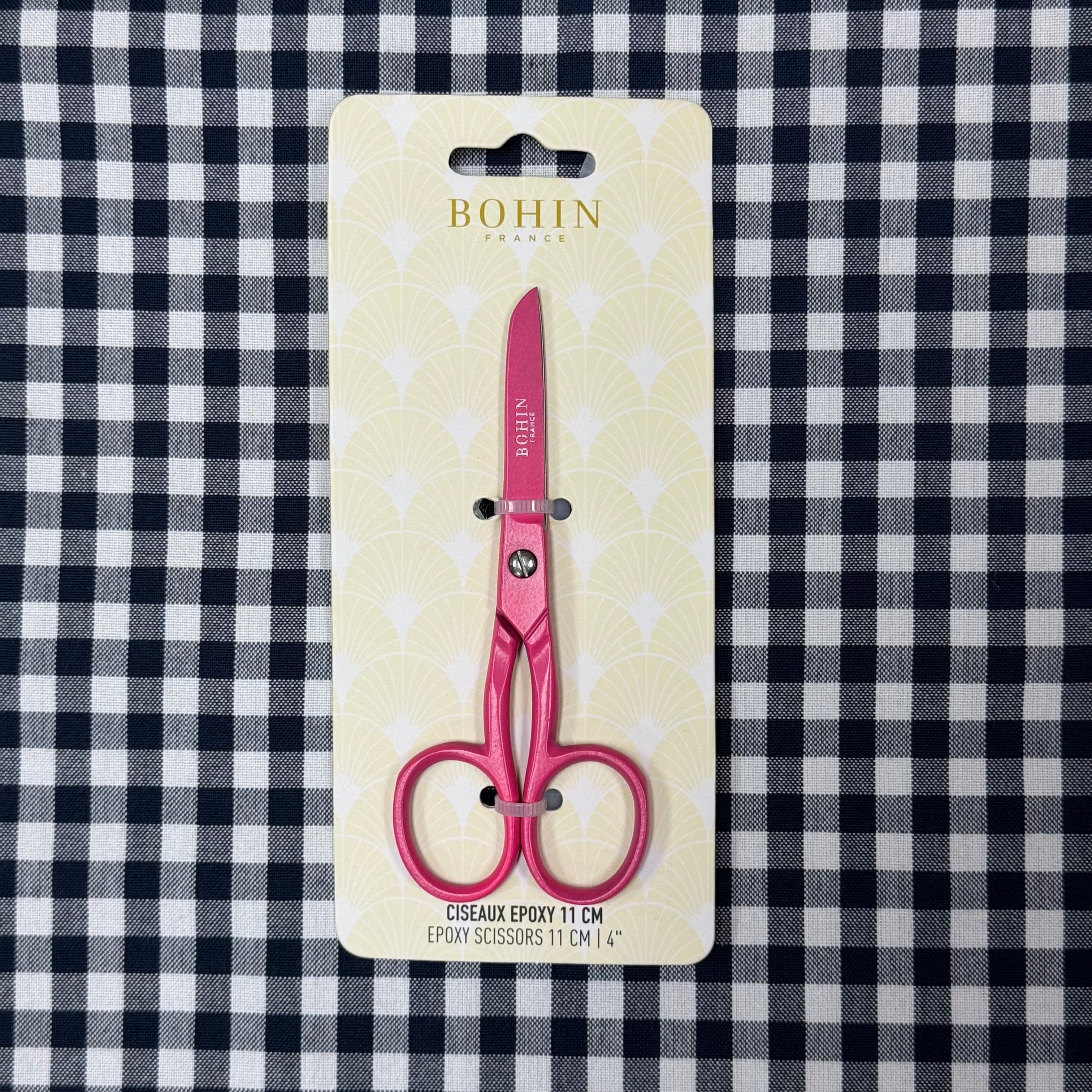 Fuchsia Epoxy Scissor 4.5