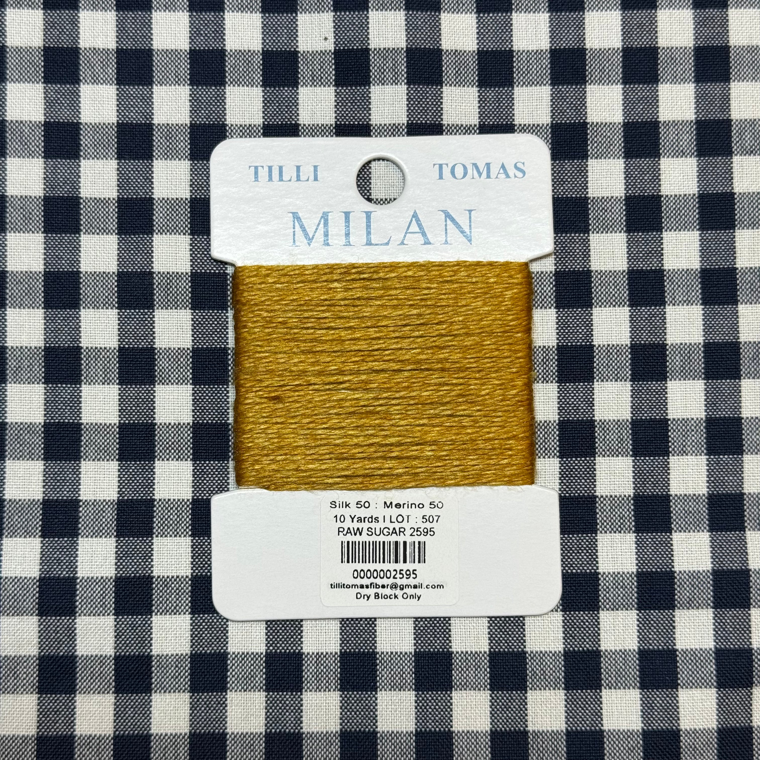 MC-2595 Raw Sugar | Milan Card – The Needlepoint Clubhouse
