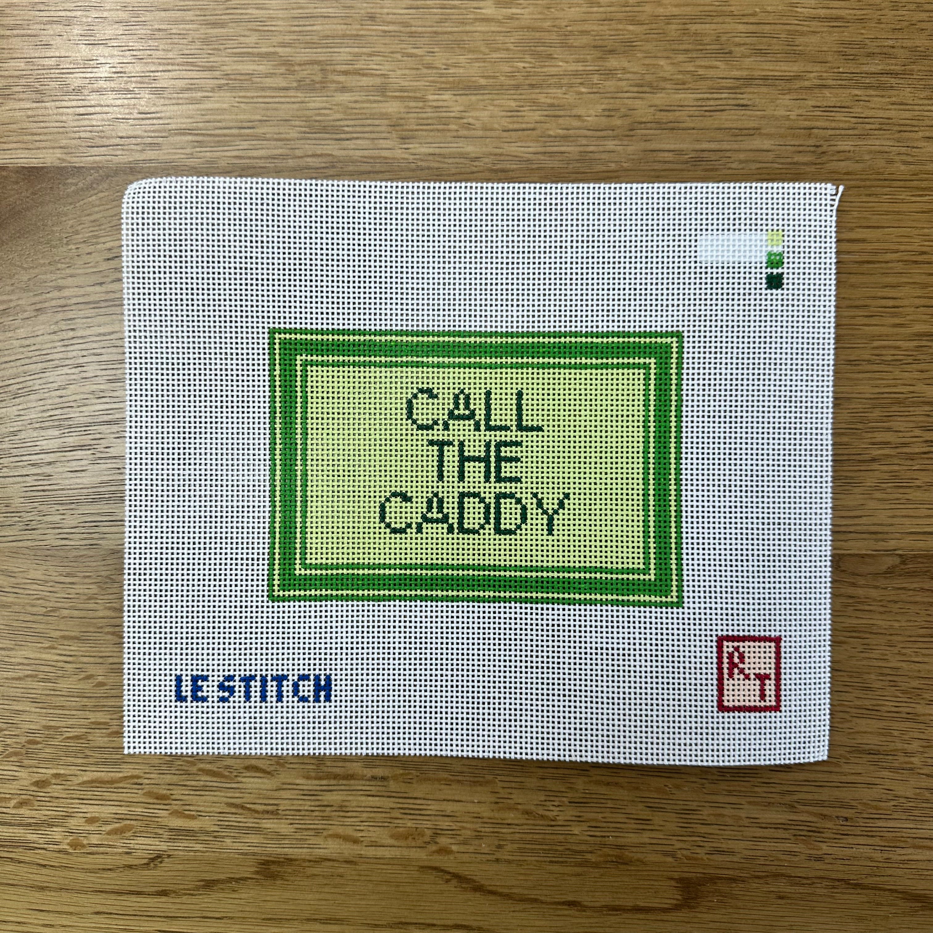 Call the Caddy – The Needlepoint Clubhouse