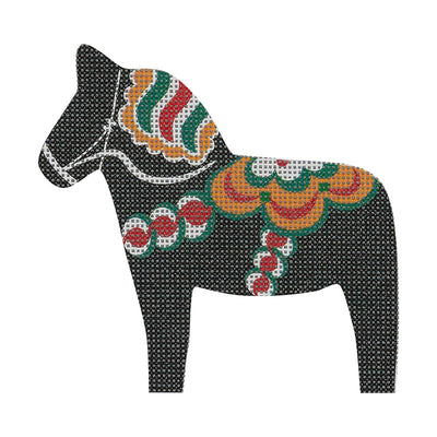 NOR08* Dala Horse, Black