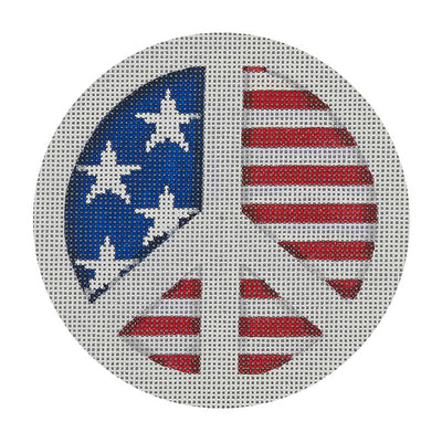 PA07 Patriotic Peace Sign