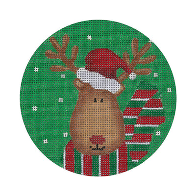 RN02 Reindeer Santa Red & Green