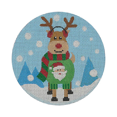 RN07 Santa Sweater Reindeer
